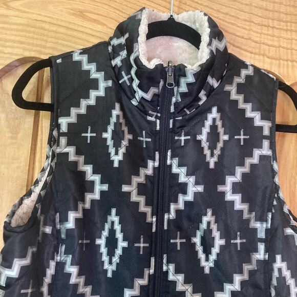 Copied - Ariat Pendleton Reversible Vest Women's Small - Picture 2 of 11